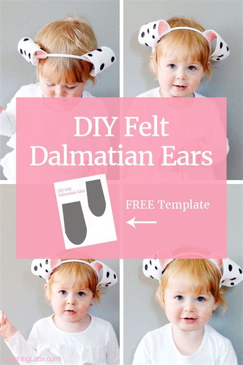 Dalmatian Ear Template