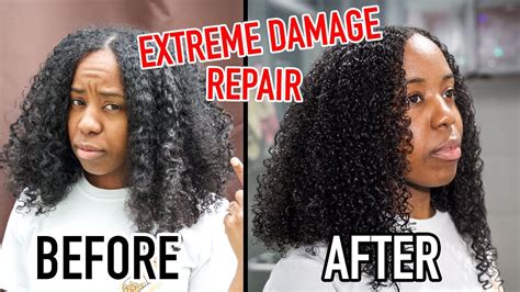 Damaged Natural Hair: