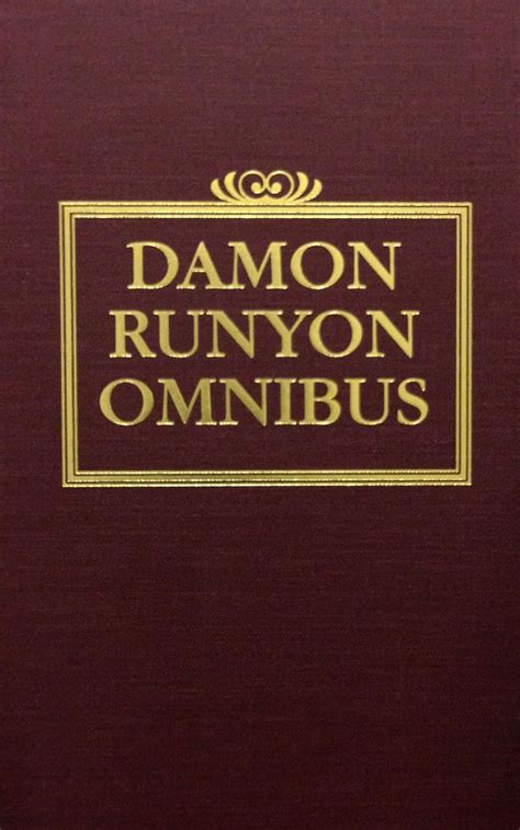 Damon Runyon Omnibus Kindle Editon