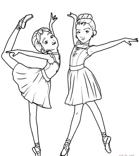 Dance Coloring Pages Printable