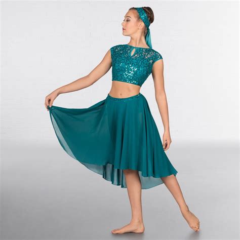 Dance Costumes Lyrical Two Piece: Elevate Your Performance with Grace and Expression