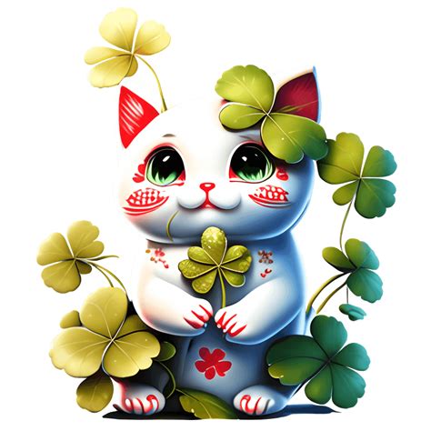 Dandy Cat R 4leaf: The Feline Enigma with a Clover-Shaped Mark