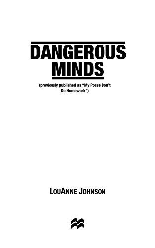Dangerous Minds A Funny and Inspiring Story of Teaching Epub