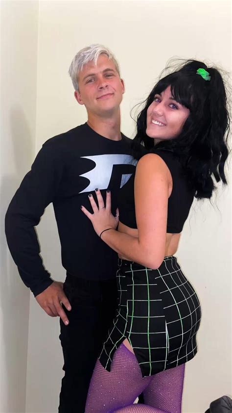 Danny Phantom Couple Costume: Spooktacular Style for Two