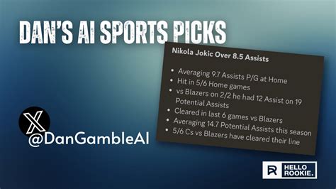 Dans AI Sports Picks: Predict the Winning Edge with 10,000+ Simulated Games