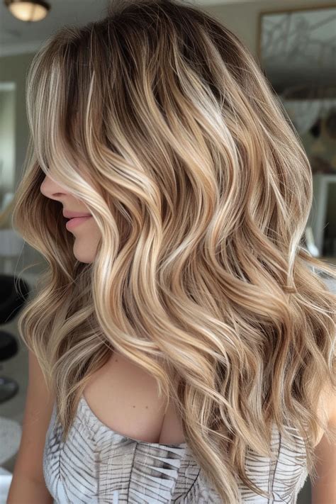 Dark Blonde Balayage: A Symphony of Light and Shadow