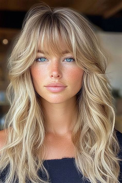 Dark Blonde Hair Bangs: A Peek into the Allure of Golden Tresses