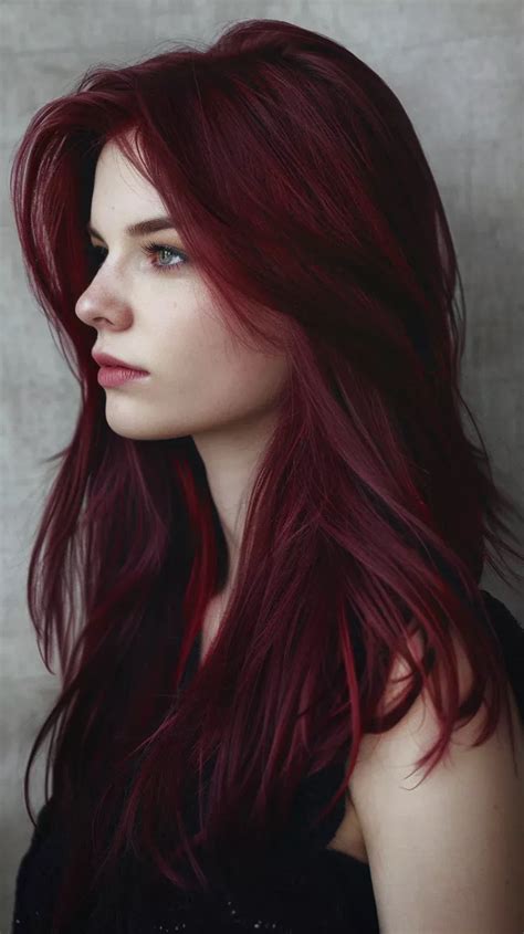 Dark Cherry Hair: A Sultry Hue for the Bold and Beautiful