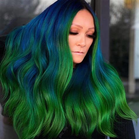 Dark Green Hair: A Mystical Hue for the Adventurous Spirit