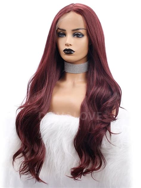 Dark Red Long Wavy Lace Front Human Wigs: A Guide to 2025's Hottest Hair Trend