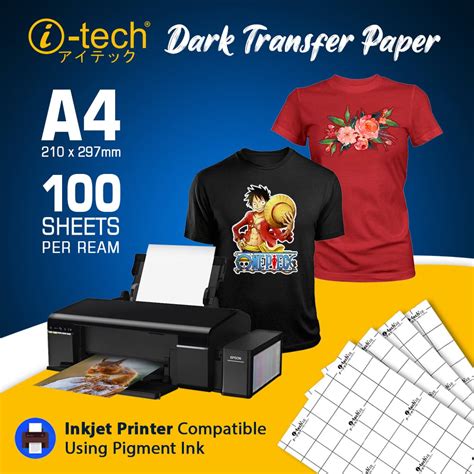 Dark Transfer Paper: