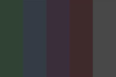 Dark and Muted Colors: