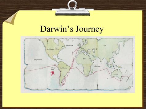 Darwin's Journey and Observations
