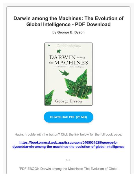 Darwin Among the Machines The Evolution of Global Intelligence Doc