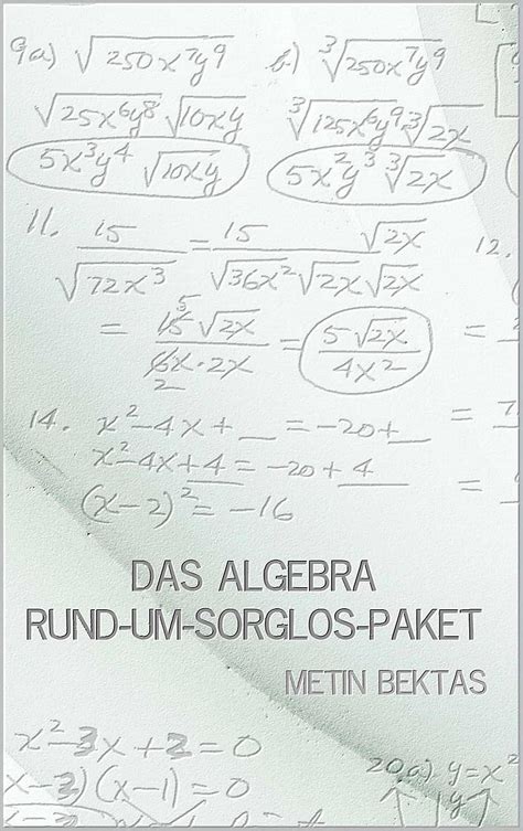 Das Algebra Rund-um-Sorglos-Paket German Edition Doc