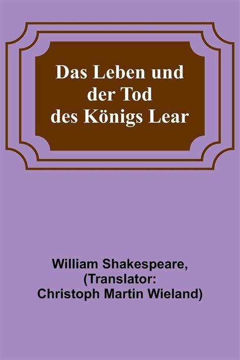 Das Leben und der Tod des Konigs Lear Reader