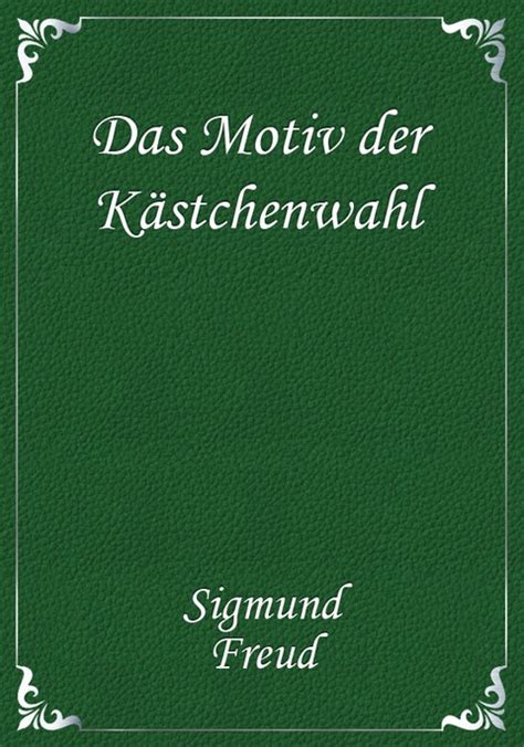 Das Motiv der Kästchenwahl German Edition Kindle Editon