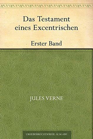 Das Testament eines Exzentrischen German Edition Doc