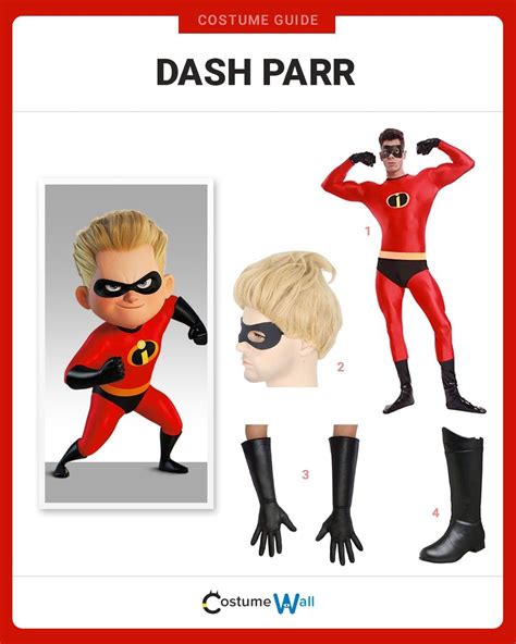 Dash Parr Costume: The Ultimate Guide to Dressing Like the Speedster of The Incredibles