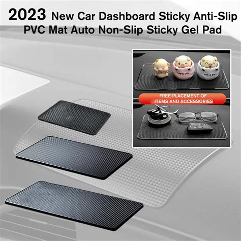 Dashboard Anti Slip Sticky Silicone Holder Reader