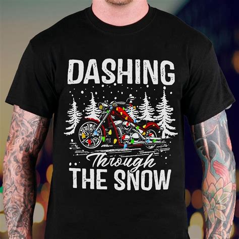 Dashing Through the Snow Tee Shirt: A Winter Wardrobe Staple