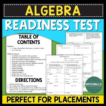 Daskala Algebra Readiness Answers Reader