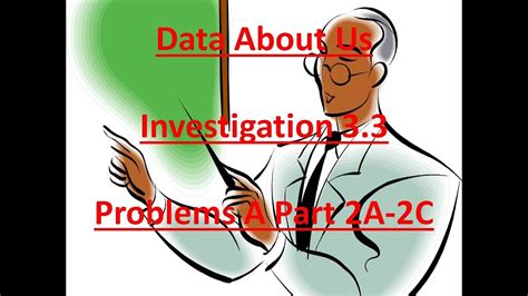 Data About Us Investigation 3 Answer Key Reader