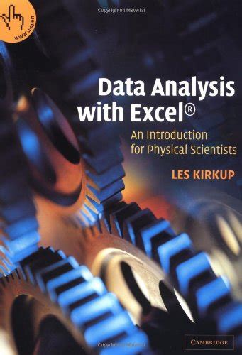 Data Analysis with Excel An Introduction for Physical Scientists Epub