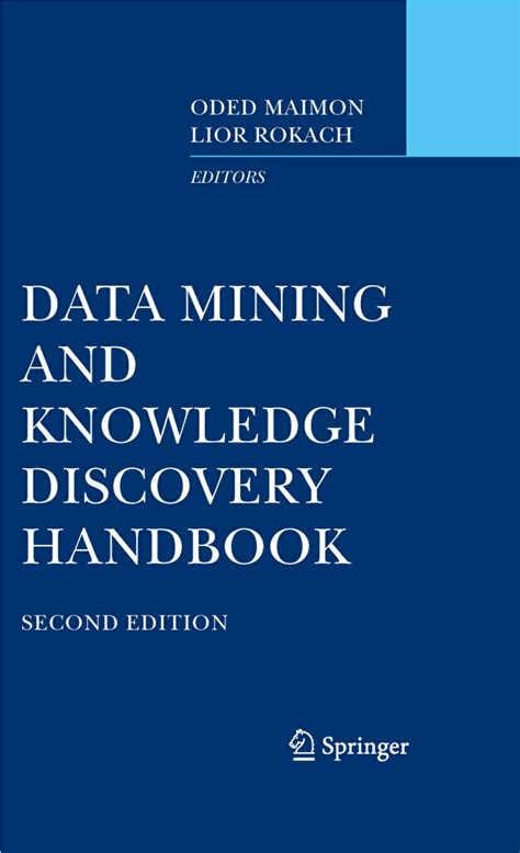 Data Mining and Knowledge Discovery Handbook 2nd Edition PDF