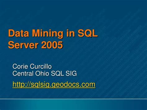 Data Mining with SQL Server 2005 Epub