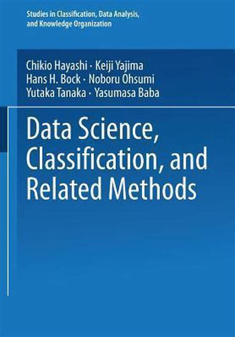 Data Science, Classification, and Related Methods 1st Edition PDF