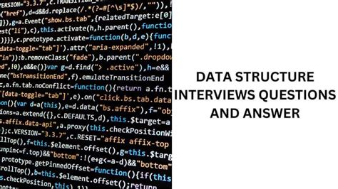 Data Structure Interview Questions And Answers For Freshers PDF