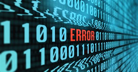 Data errors: