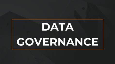 DataGovernance: