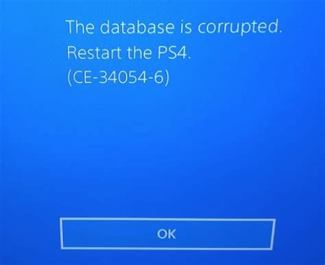 Database Is Corrupted PS4: A Critical Guide to Recovery