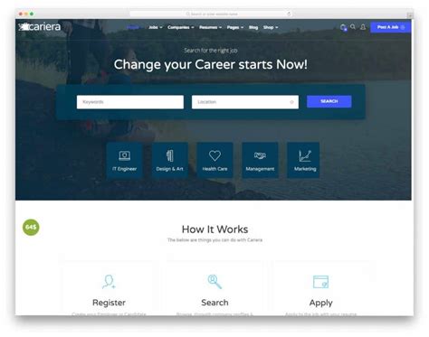 Database Website Templates