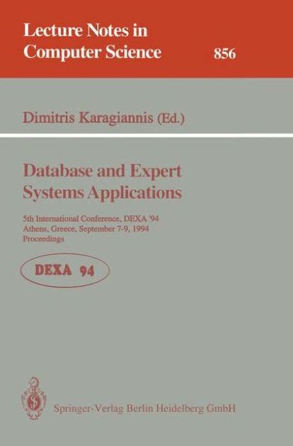 Database and Expert Systems Applications 5th International Conference, DEXA94, Athens, Greece, Sept Doc