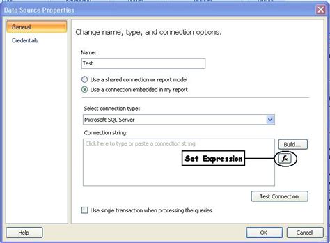 Datasource Multiple Catalogs In One Connection String Ssrs