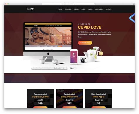 Dating Website Templates