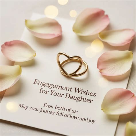 Daughter Engagement Wishes