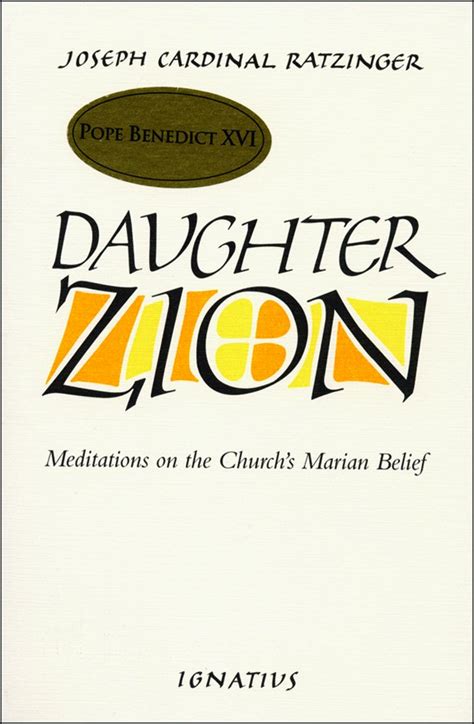 Daughter Zion Meditations on the Church s Marian Belief Doc