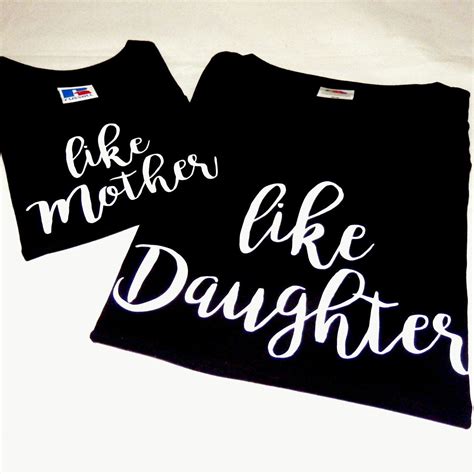 Daughter-Mother Shirts: A Timeless Symbol of Love and Connection