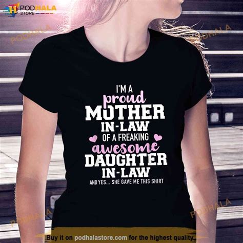 Daughter-in-Law Shirts: Expressing Love, Appreciation, and Support