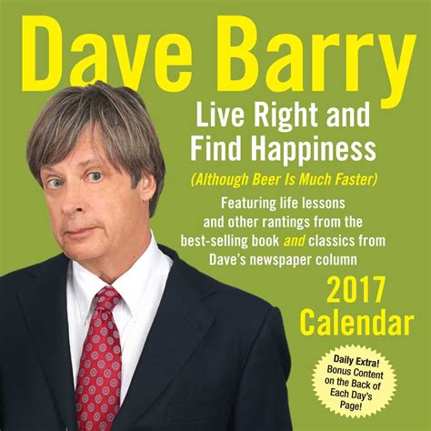 Dave Barry 2017 Day  Calendar Reader