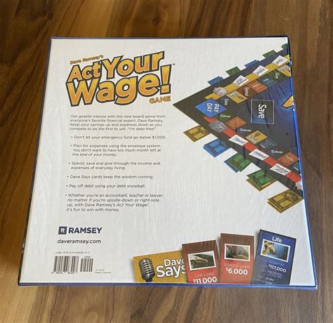 Dave Ramsey s ACT Your Wage Board Game Epub