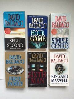 David Baldacci Set of 6 Split Second Hour Game Simple Genius 1st Family 6th Man King and Maxwell PDF