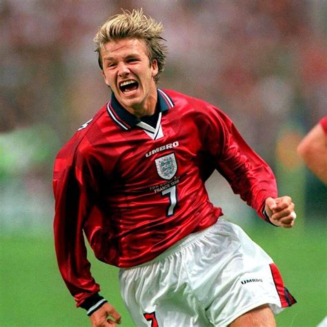 David Beckham: A Timeless Icon in the England Shirt