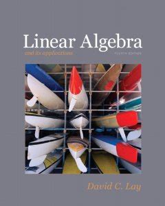 David Lay Linear Algebra 4th Edition Solutions PDF