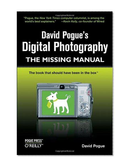 David Pogue's Digital Photography: The Missing Manual Epub