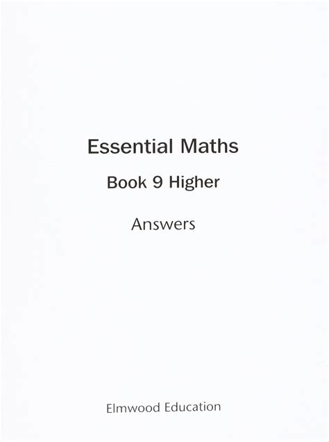 David Rayner Mathematics 9 Answers 2002 PDF